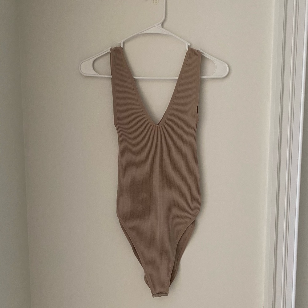 Vici Ribbed Tank Bodysuit